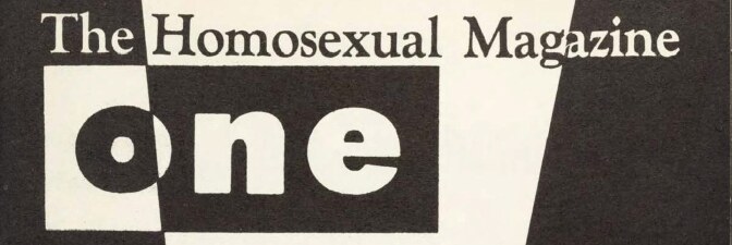 Cover of ONE magazine, volume 5, number 5 (1957 May). | Elloree, Eve, cover, ONE National Gay and Lesbian Archives, USC Libraries