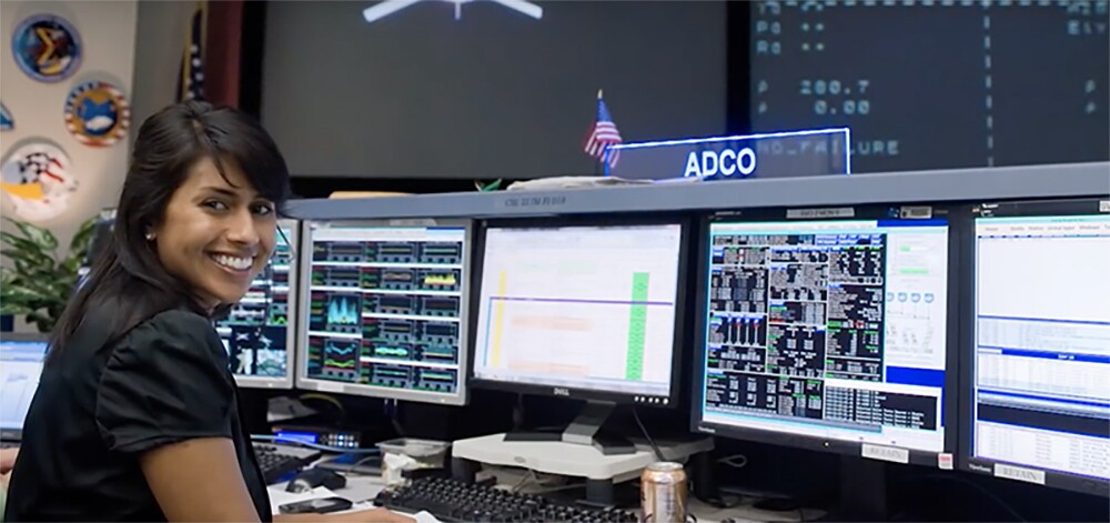 Pooja Joshi Jesrani | Still from "NASA's New Flight Directors 2018"/NASA Johnson