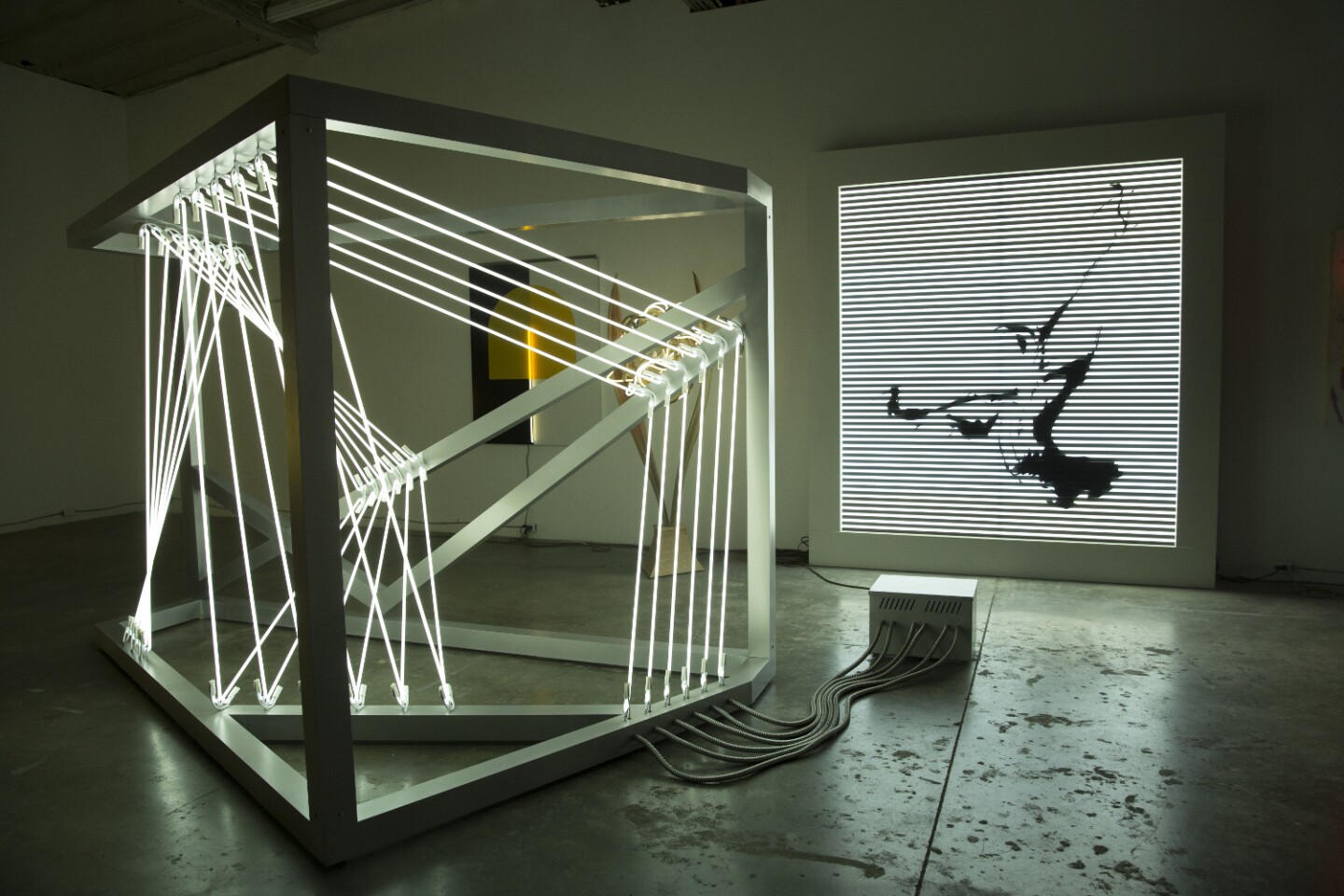 Lisa Schulte's neon art