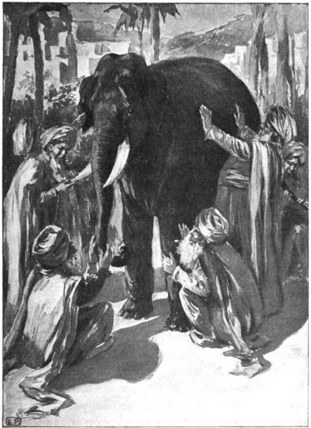 The parable of the blind men and the elephant.