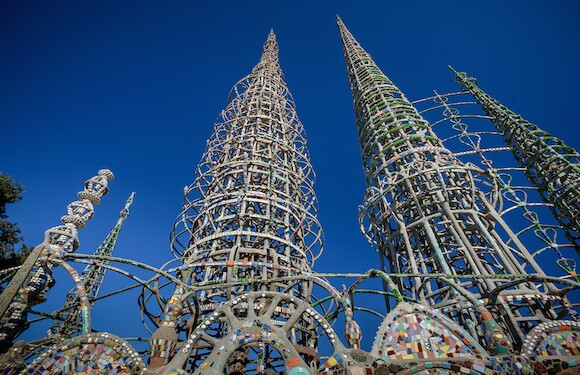 Watts Towers | Photo: Stephen Schafer, Schafphoto.com