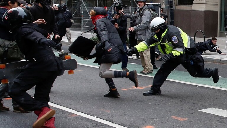 D.C. Police Accused of Using "Rape as Punishment" Targeting Some Arrested During Trump Inauguration