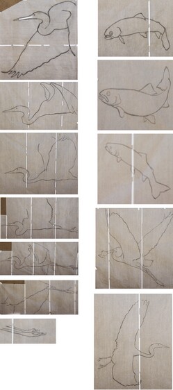 Rossoff compares his installation to a large-scale flipbook | Image courtesy of Robert Rossoff