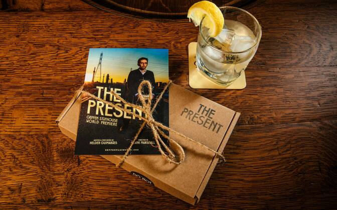 The Geffen Stayhouse production of The Present. Written and performed by Helder Guimarães, directed by Frank Marshall. | Geffen Playhouse