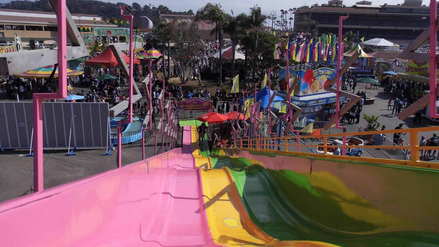 slides at the san diego county fair