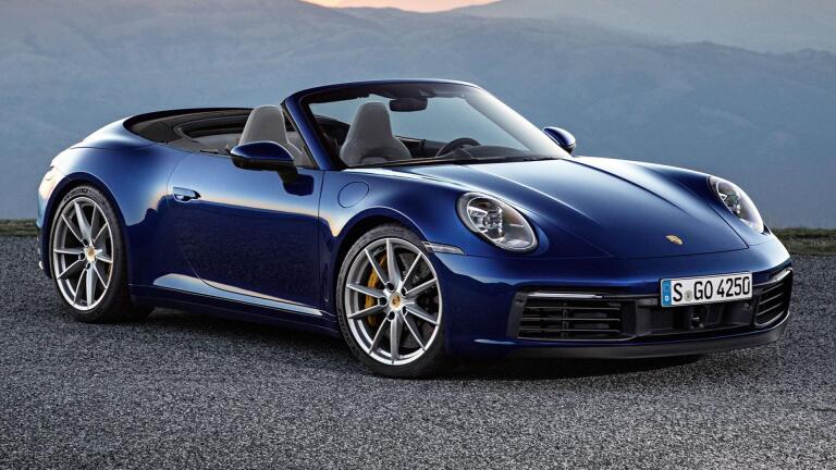2020 Porsche 911 Carrera 4S Cabriolet & 2020 Toyota Camry