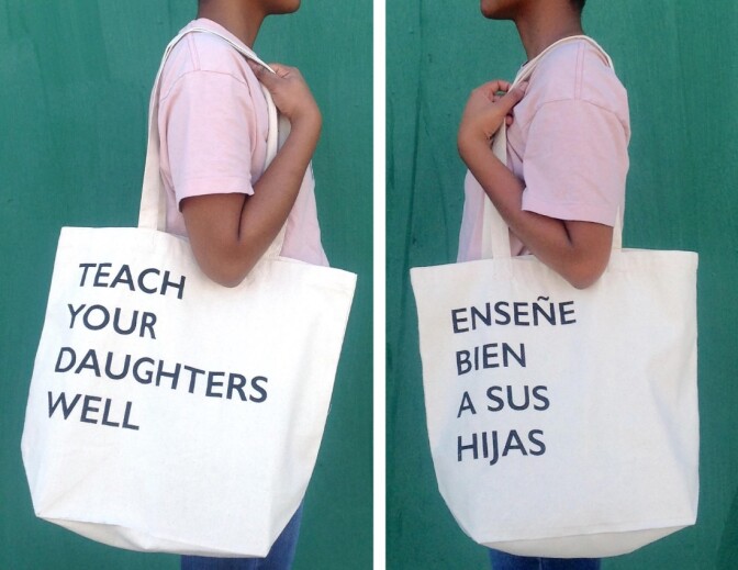 Lisa Diane Wedgeworth's "Teach Your Daughters Well, Enseñe Bien a Sus Hijas" | Courtesy of the artist