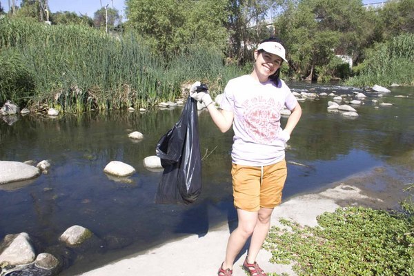 Joy Hepp shows off her haul so far.