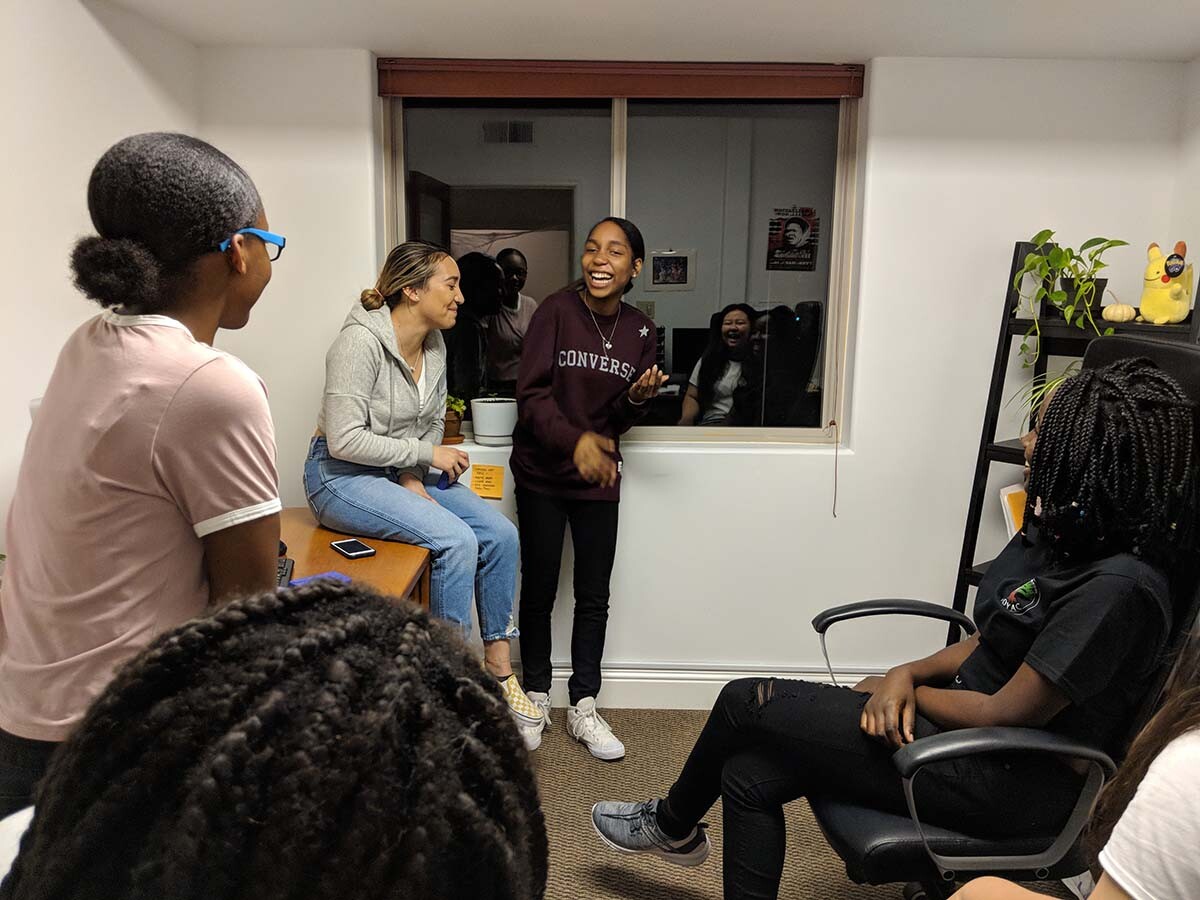 Californians for Justice youths are spending time with each other in community. | Californians for Justice