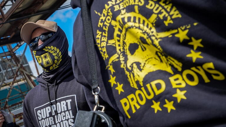 Journalist details weekend spent with far-right Proud Boys