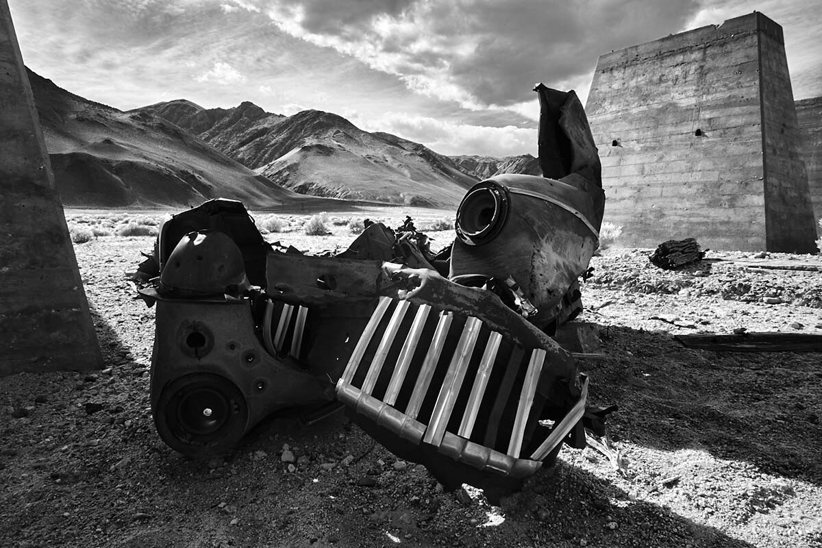 Resting Place - Abandoned Kaiser Plant - Owens Lake, CA - 2016 | Osceola Refetoff