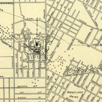Close up of the Los Angeles Oil Field
