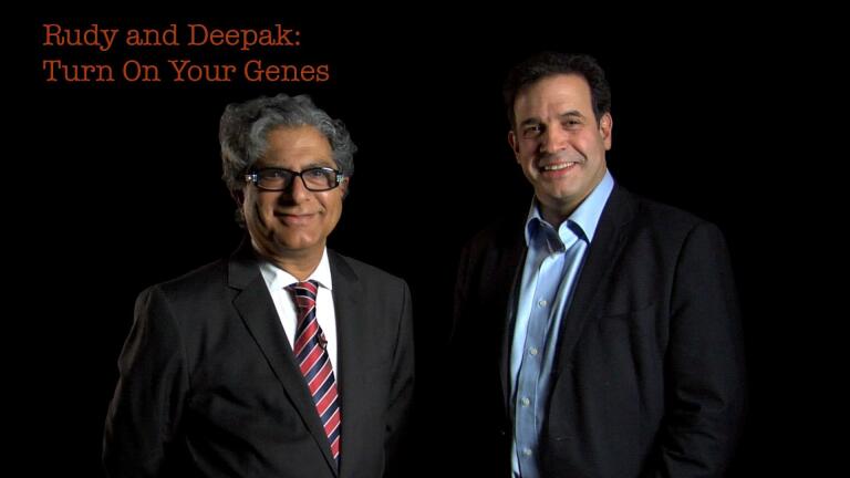 Rudy Tanzi: Rudy and Deepak Turn On Your Genes
