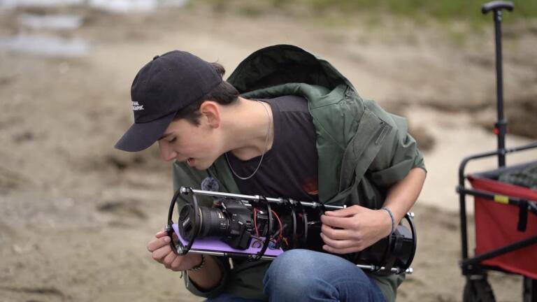 Young photographer documents disappearing salt marshes