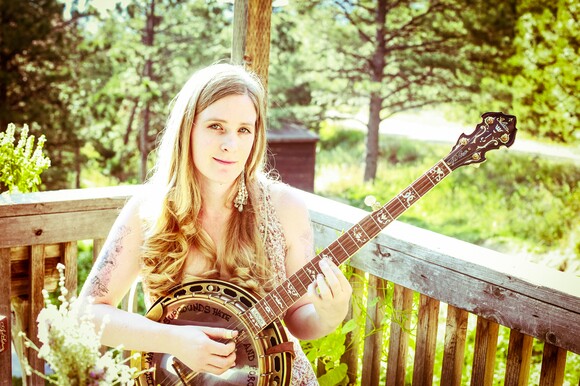 Erin Inglish's banjo features an inscription coined by folk singer Pete Seeger. | Courtesy of Erin Inglish.