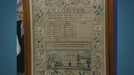 Appraisal: Newhall Family Register, ca. 1820