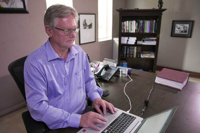 Richard Spoor, environmental attorney in South Africa.