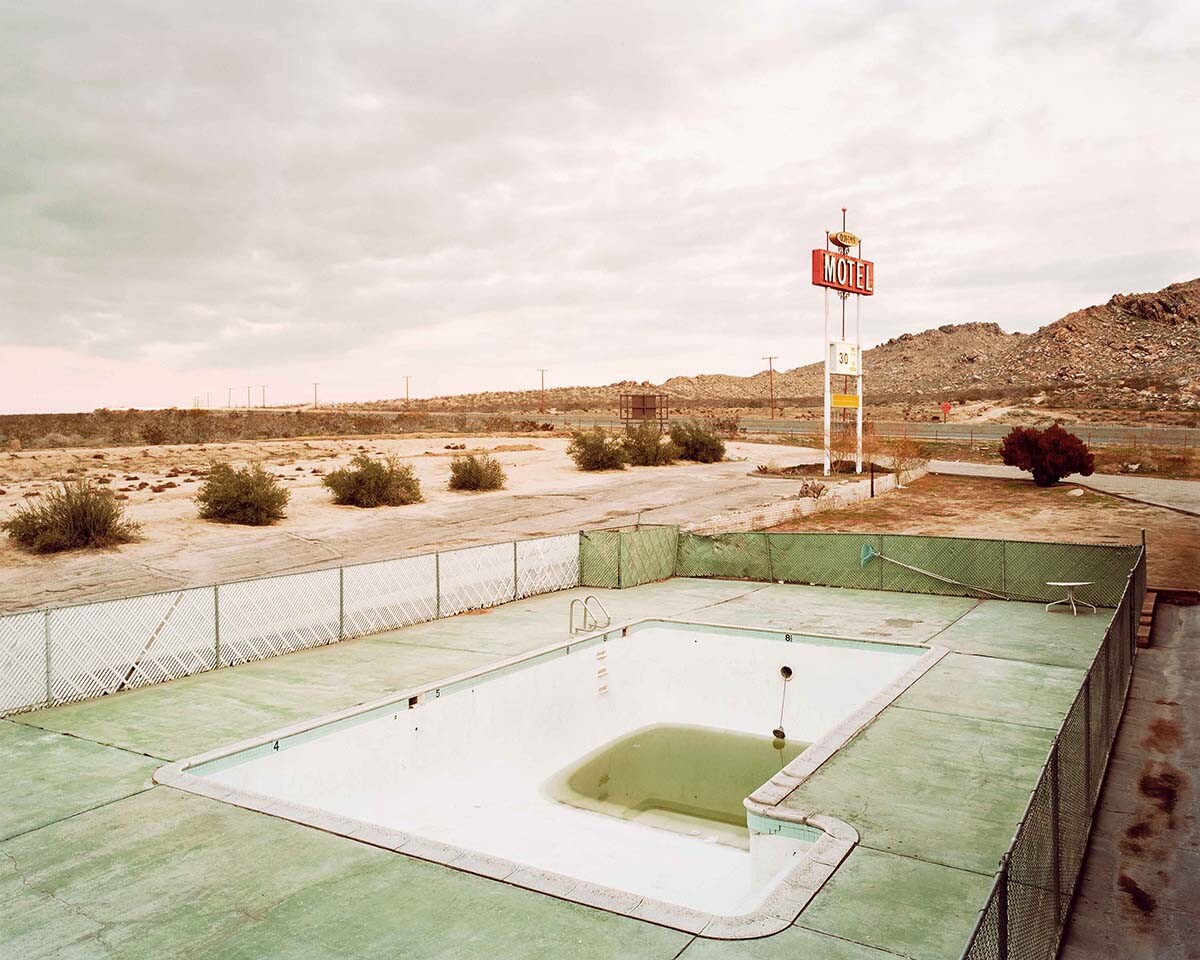 J. Bennett Fitts, "Victorville (from No Lifeguard on Duty series)" | Courtesy of the artist In the Sunshine of Neglect