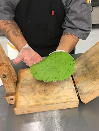 Corn Kale Tortilla