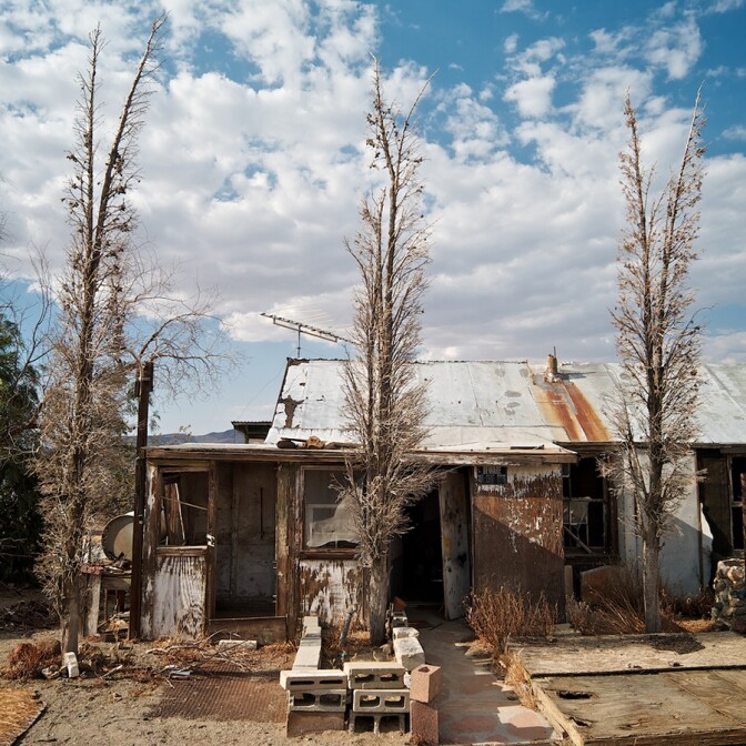 Abandoned Caretaker's House Adjacent to 'Burro' Schmidt Cabin, 2011 | Photo: Osceola Refetoff