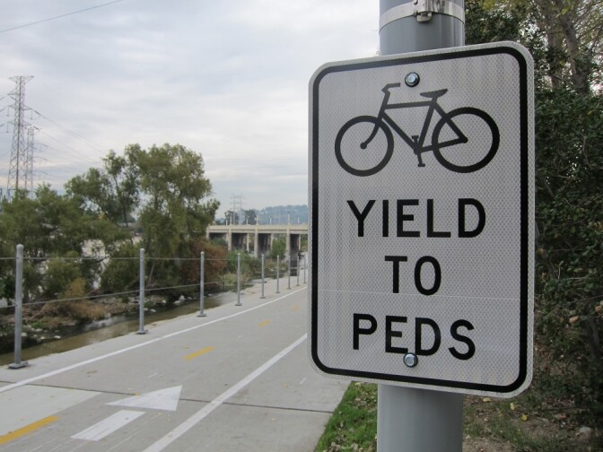 LA River Bike Path