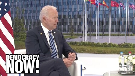 President Biden speaks in Brussels.