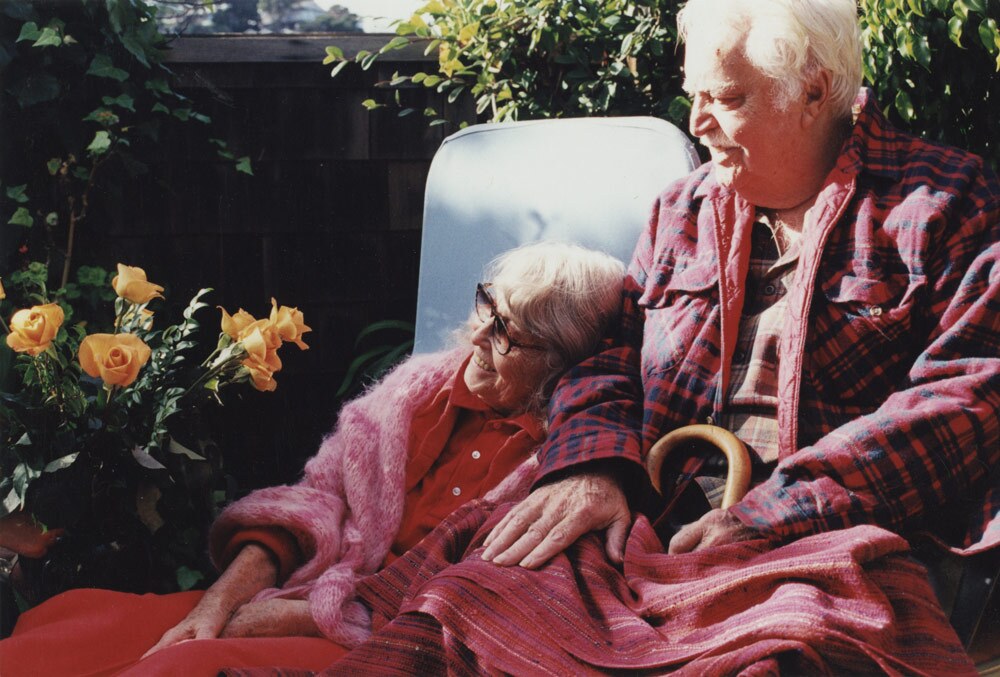 One of the last photos of Edith and Brian Heath together | Courtesy of the Environmental Design Archives at UC Berkeley