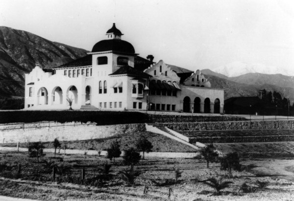 Citrus Union High School was later built on ''Dalton Hill,'' now a part of the city of Glendora | Courtesy of the Los Angeles Public Library