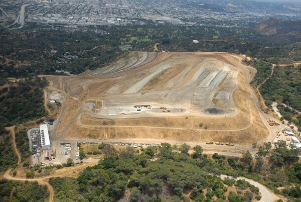 Aerial view of Toyon Canyon in Griffith Park | The Center for Land Use Interpretation (CC BY-NC-SA 3.0)