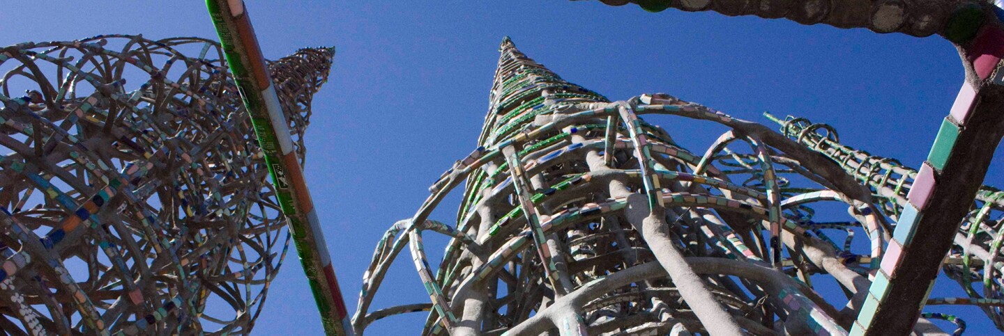 Watts Towers view from below | Carren Jao