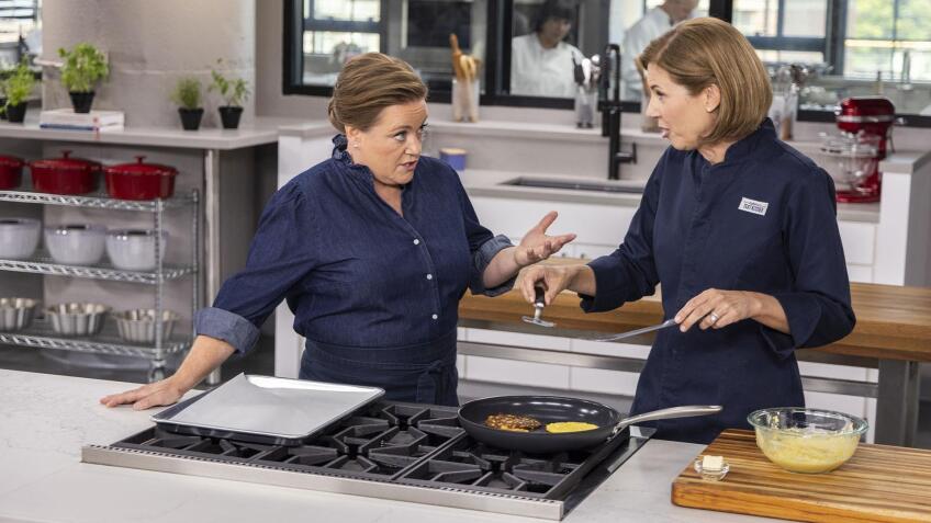 Corn Cakes and Chowder