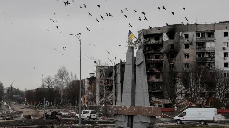 Russian retreat near Kyiv reveals heavy toll on civilians