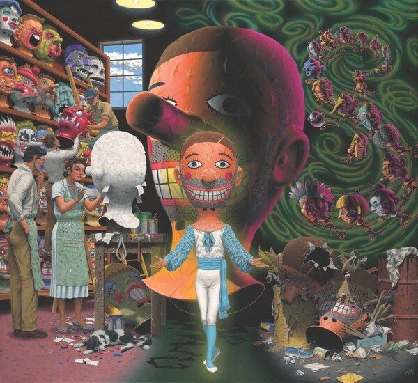 Pathos in Papier-mâché by Robert Williams