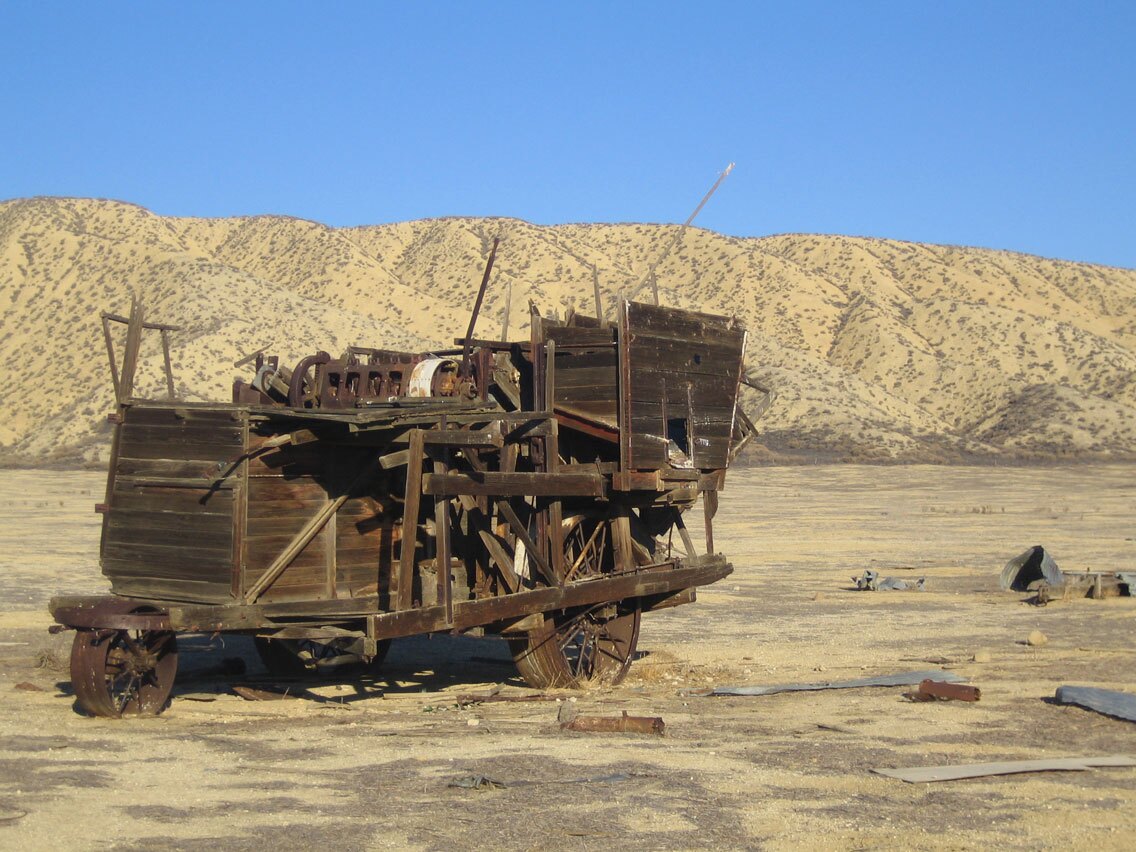 Carrizo Plain: Van Matre Harvester