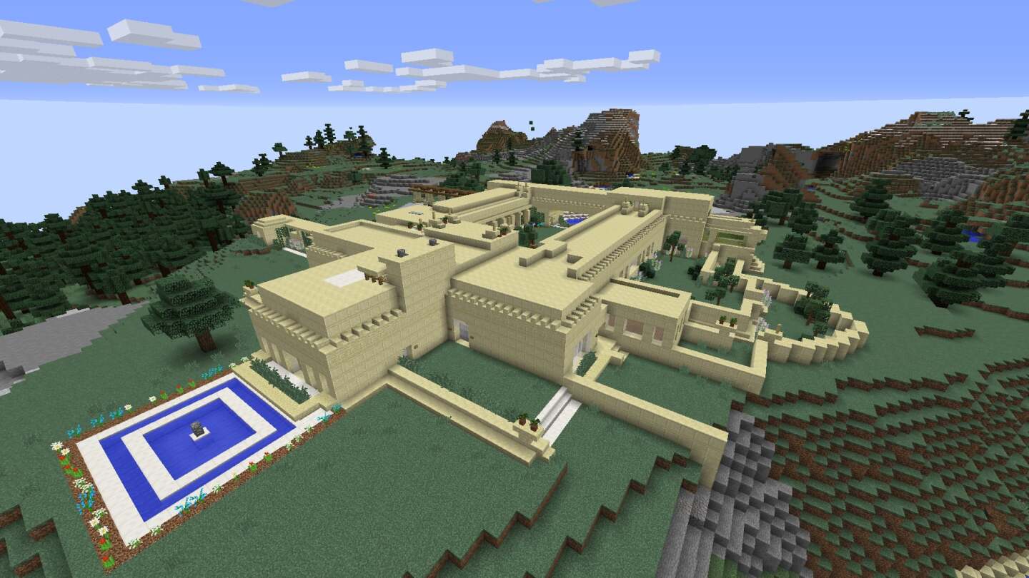 A Wrightcraft recreation of Frank Lloyd Wright's Hollyhock House | Kate Hedin FLW AB s9