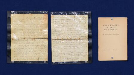 Appraisal: 1866 Samuel Clemens Letter