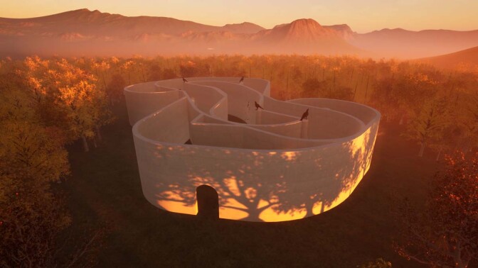 Installation view of EPOCH's Labyrinth exhibition. | Courtesy of EPOCH