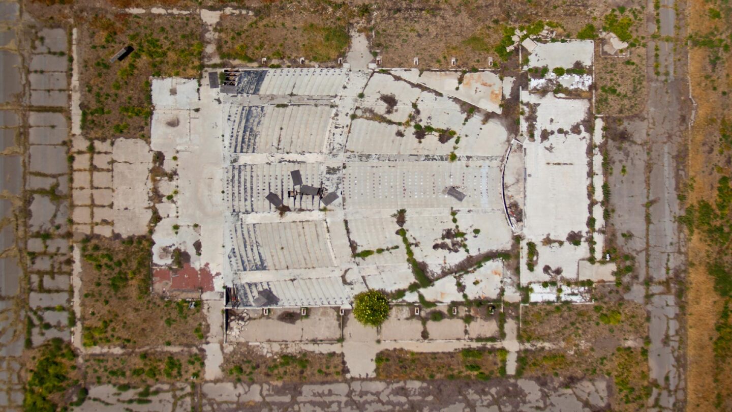 An image from Tom Lamb’s “Marks on the Land” series. | Courtesy of Jacques Garnier/The Legacy Project