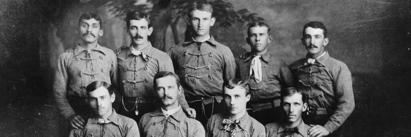 The Los Angeles Baseball Club, circa 1884 (cropped for header)