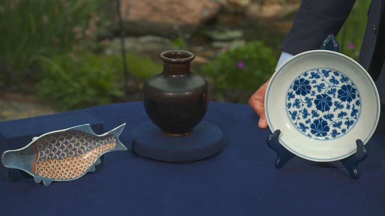Appraisal: Chinese Porcelain & Stoneware Collection