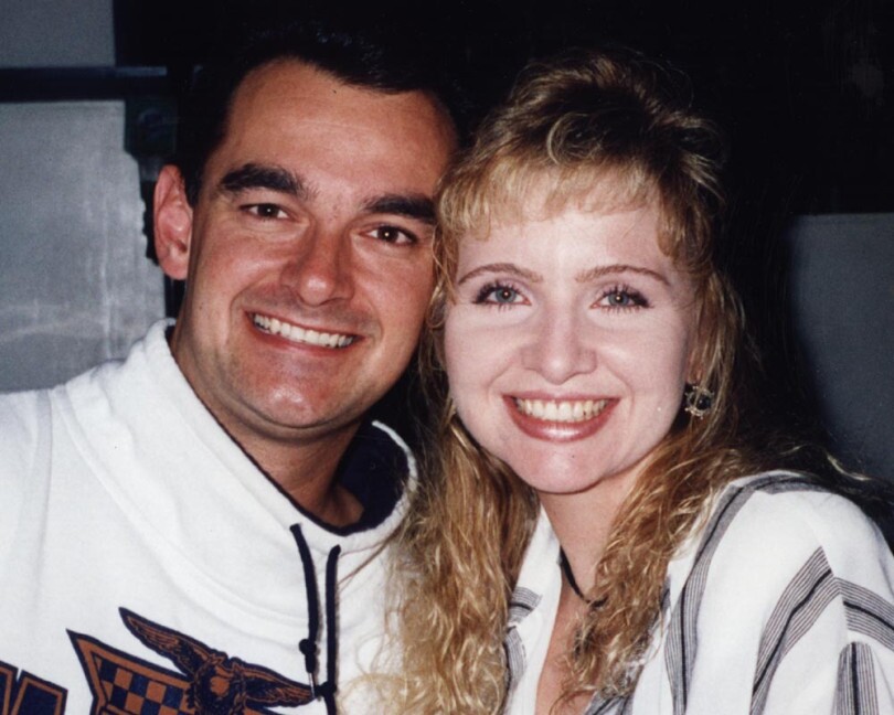 Pam Magdaleno and Manhattan Beach Police Officer Martin Ganz who was gunned down in 1993