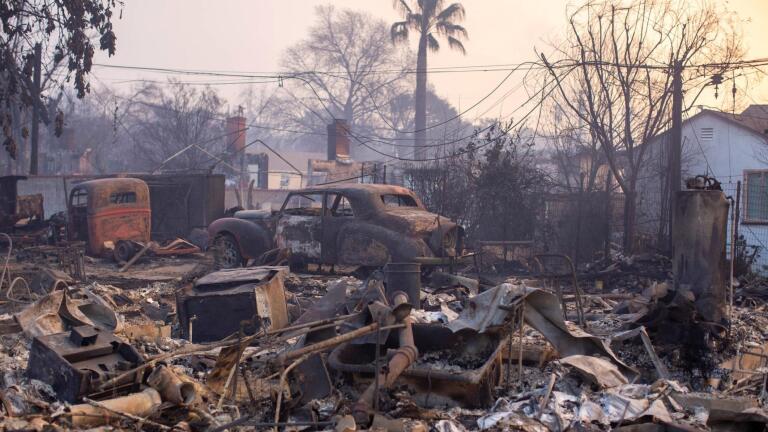 LA faces apocalyptic devastation as wildfires still burn