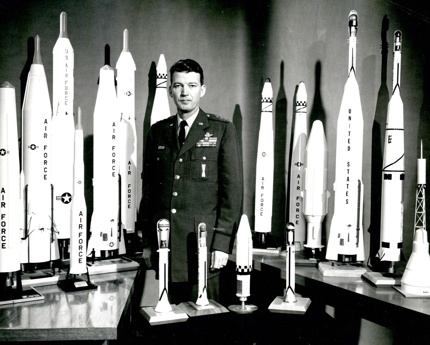 From episode two: “The Big Chill.” Air Force General Bernard Schriever, c. 1958. Courtesy Getty Images