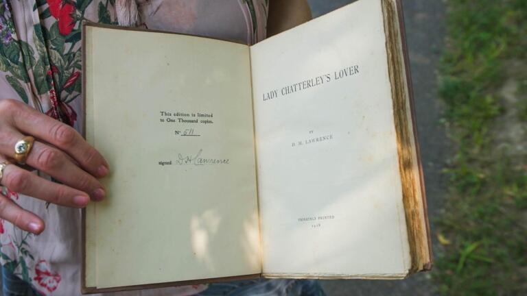Appraisal: 1928 D.H. Lawrence-signed "Lady Chatterley's Lover" 1st Edition