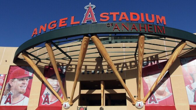 An entrance to Angel Stadium | Sandi Hammerlein