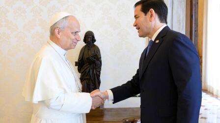 Rubio tries to mend relations with pope in Vatican meeting