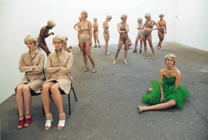 Vanessa Beecroft's Piano Americano-Beige