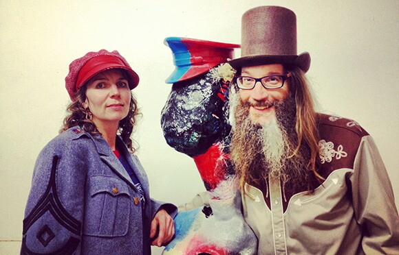Jacobine van der Meer and Emmy Collins from Brutal Poodle. | Photo by Evan Senn