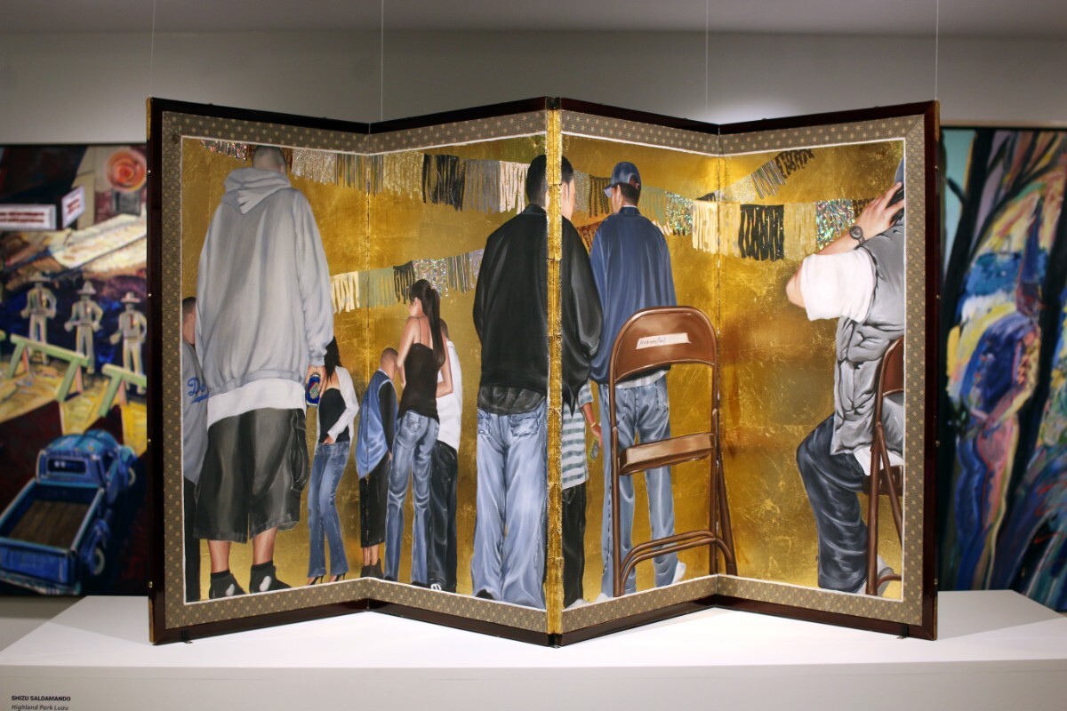 "Highland Park Luau," 2006 by Shizu Saldamando | Samanta Helou Hernandez