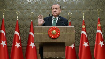 Erdogan raises questions about U.S. partnership